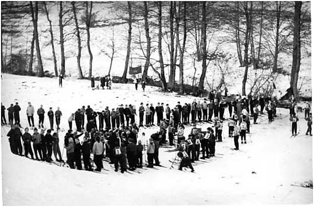 Z�vody �actva v �dol��ku pod m�stkem 1964